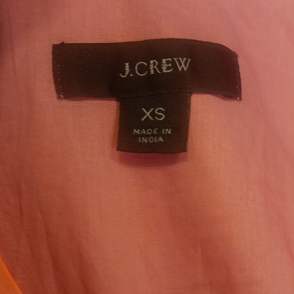 J. Crew Bright Pink Checkered Ruffle Blouse - Picture 11 of 16